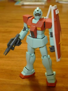 MG RGM-79 GM パチ組み完了 MG RGM-79 GM