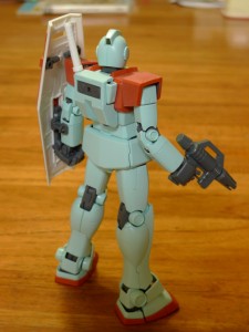 MG RGM-79 GM パチ組み完了 MG RGM-79 GM パチ組み完了