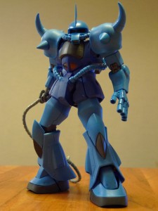 MG MS-07B GOUF パチ組み完了 MG MS-07B GOUF パチ組み完了
